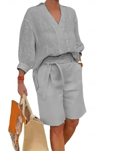 damen-hemd-baumwoll-leinen-sets-zweiteil-grau-5