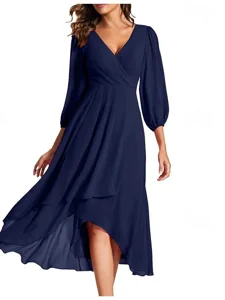 damen-langes-kleid-maxikleid-partykleid-dunkelblau-1