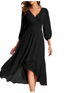 damen-langes-kleid-maxikleid-partykleid-schwarz-6