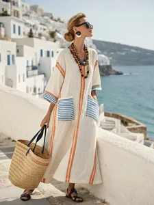 damen-maxi-kleid-t-shirt-kleid-tee-kleid-orange-45