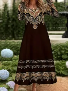 damen-maxi-kleid-t-shirt-kleid-tee-kleid-schwarz-27