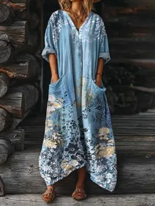 damen-maxikleid-boho-kleid-freizeitkleid-blau-1