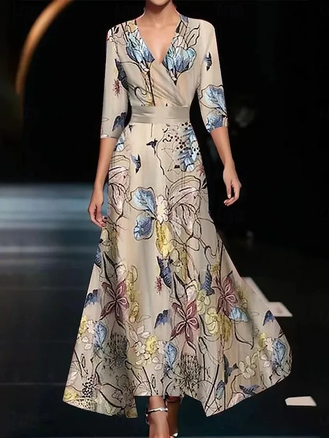 damen-maxikleid-freizeitkleid-schwingkle-champagner-3