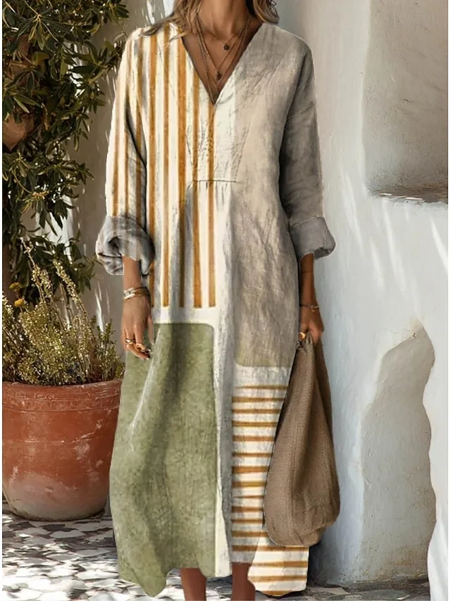 damen-maxikleid-sommerkleid-a-linie-klei-leicht-braun-5