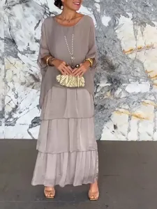 damen-maxikleid-weies-kleid-freizeitklei-grau-5