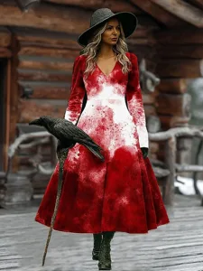 damen-midi-kleid-a-linie-kleid-urlaub-la-wei-2