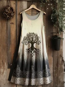 damen-midi-kleid-boho-vintage-wikinger-k-leicht-braun-4