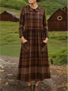 damen-midikleid-etui-kleid-faltenkleid-u-leicht-braun-3