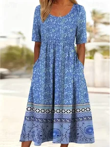 damen-midikleid-sommerkleid-urlaub-lassi-blau-2