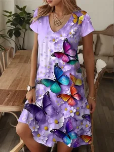 damen-mini-kleid-a-linie-kleid-t-shirt-k-purpur-3