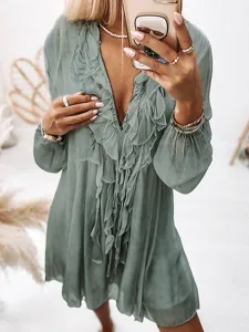 damen-minikleid-freizeitkleid-basic-lass-grau-2