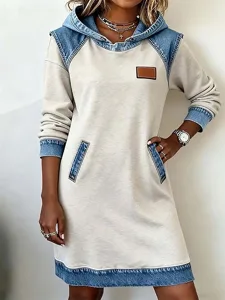 Sweatshirt- und Hoodie-Kleider