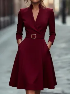 damen-minikleid-schwarzes-kleid-etui-kle-wein-3