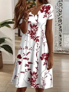 damen-minikleid-t-shirt-kleid-sommerklei-rote-7