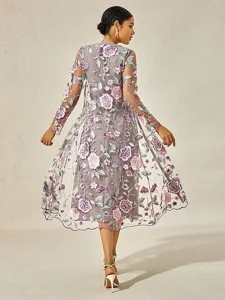 damen-teelange-cocktailkleid-kleid-set-k-default-2