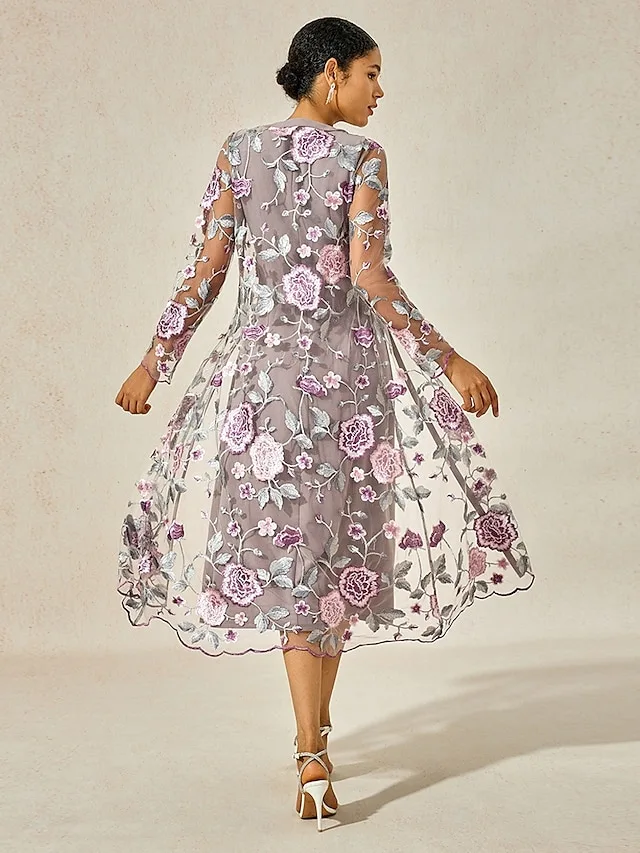 damen-teelange-cocktailkleid-kleid-set-k-default-2