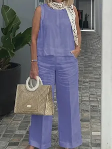 women-s-cotton-blend-cotton-linen-sets-s-purple-10