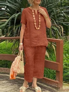 women-s-cotton-blend-linen-inspired-sets-orange-1