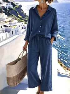 women-s-cotton-linen-pants-sets-bolero-t-blue-20