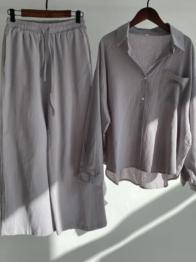 women-s-cotton-linen-pants-sets-bolero-t-gray-6