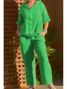 women-s-cotton-linen-sets-long-sleeve-ho-green-1