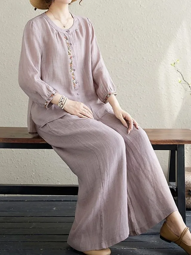 women-s-cotton-linen-sets-long-sleeve-ro-purple-1