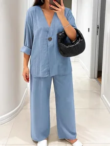 women-s-cotton-linen-sets-two-piece-sets-sky-blue-3