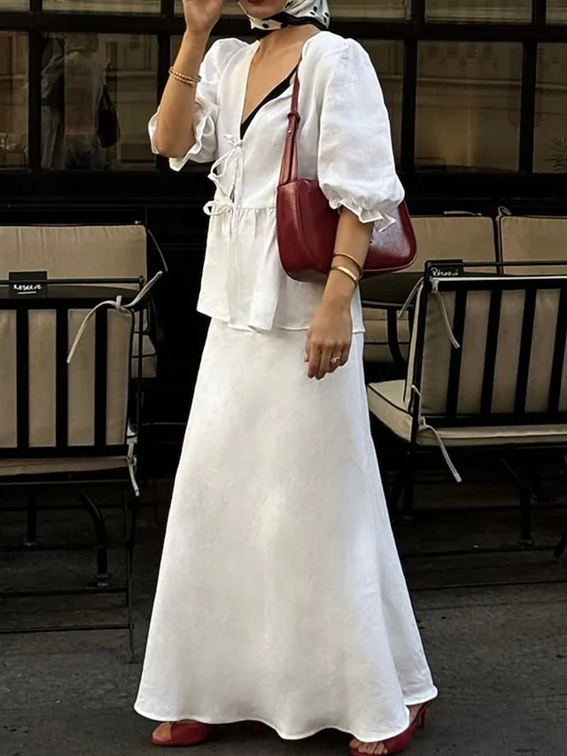 women-s-cotton-linen-sets-two-piece-sets-white-14