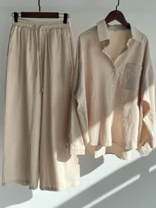 women-s-cotton-sets-pants-sets-100-cotto-beige-5