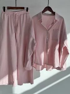 women-s-cotton-sets-pants-sets-100-cotto-pink-3