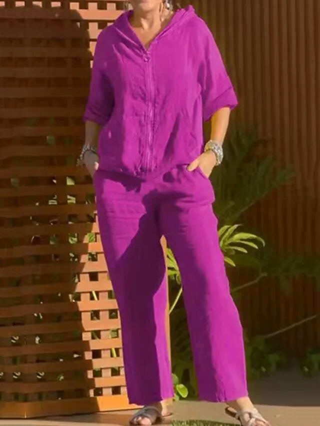 women-s-shirt-cotton-blend-two-piece-set-purple-3