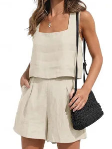 women-s-shirt-cotton-linen-sets-two-piec-khaki-6