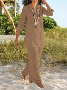 zweiteiliges-set-aus-baumwollmischgewebe-braun-5